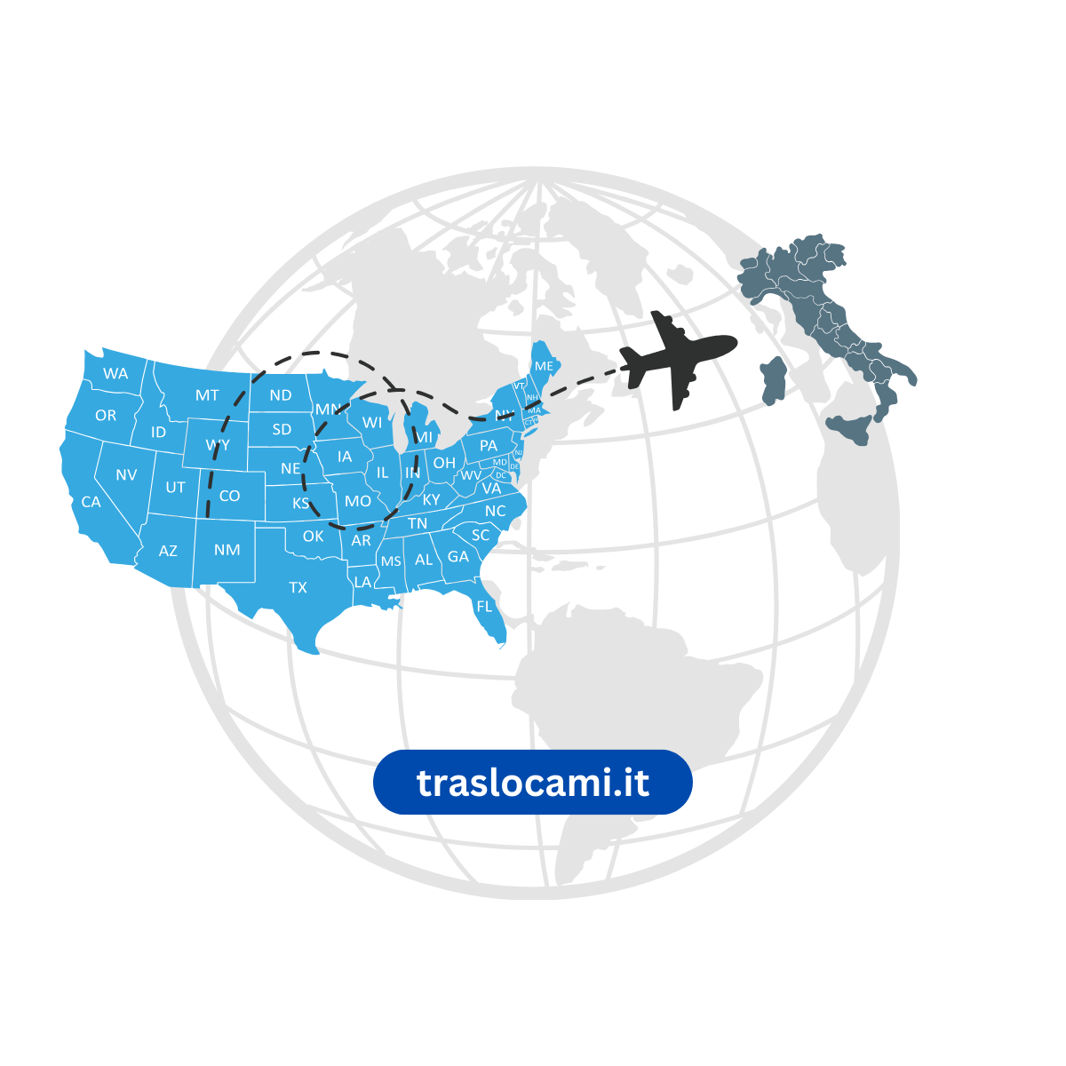 Traslochi USA - Italia